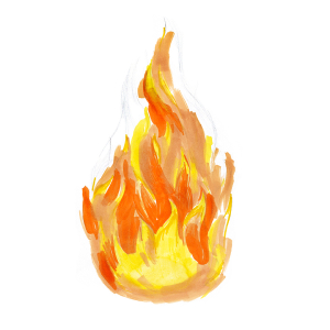 How to Draw Fire | ARTEZA