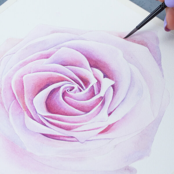 How to Draw a Realistic Rose – Arteza.com