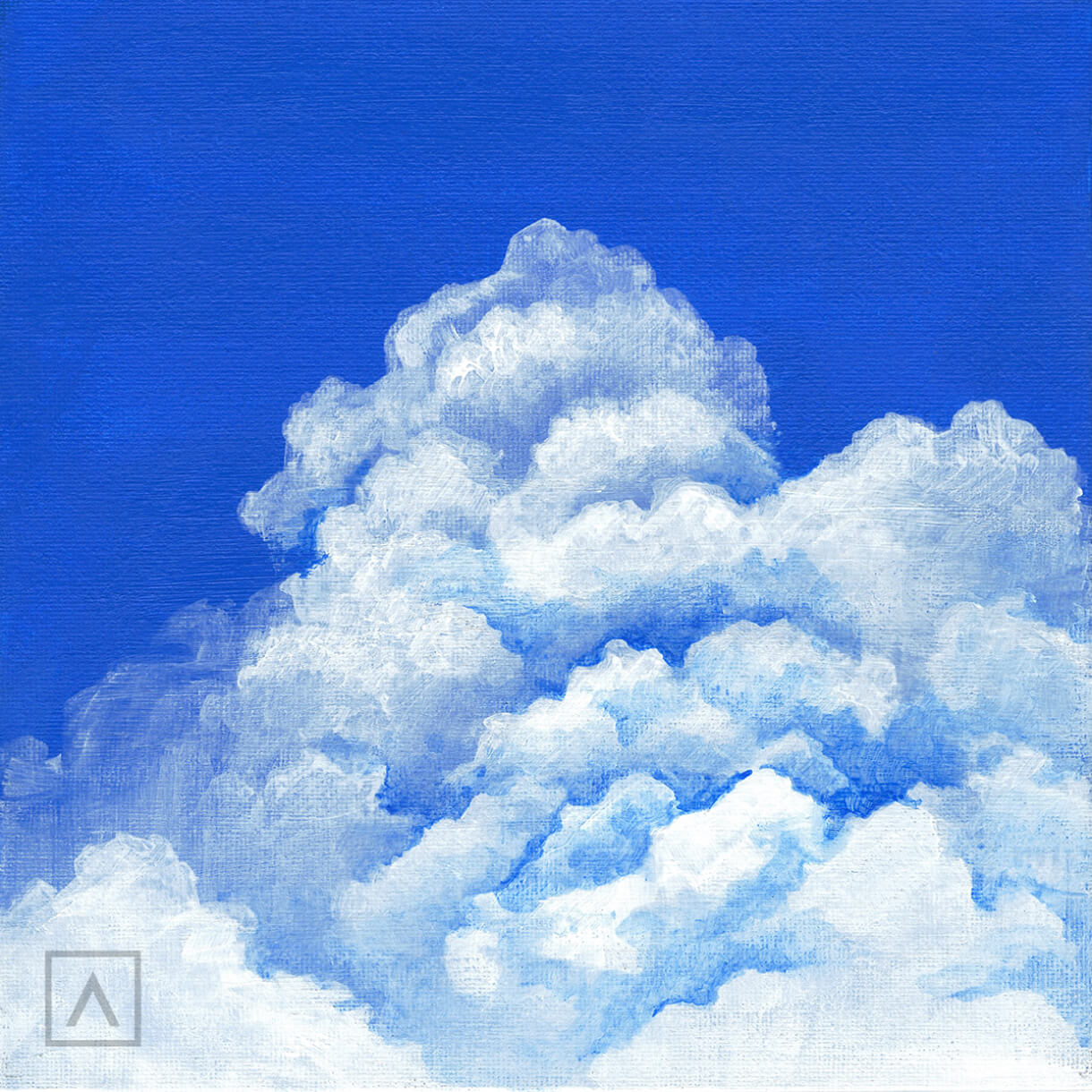 colorful cloud drawing