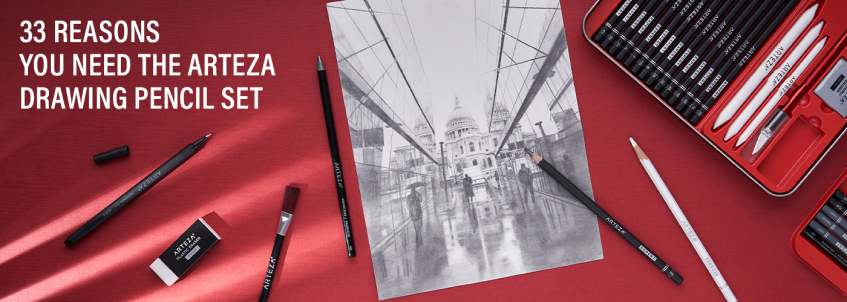 Drawing Pencil Set with Everything You Need Drawing Pencil Set with Everything You Need