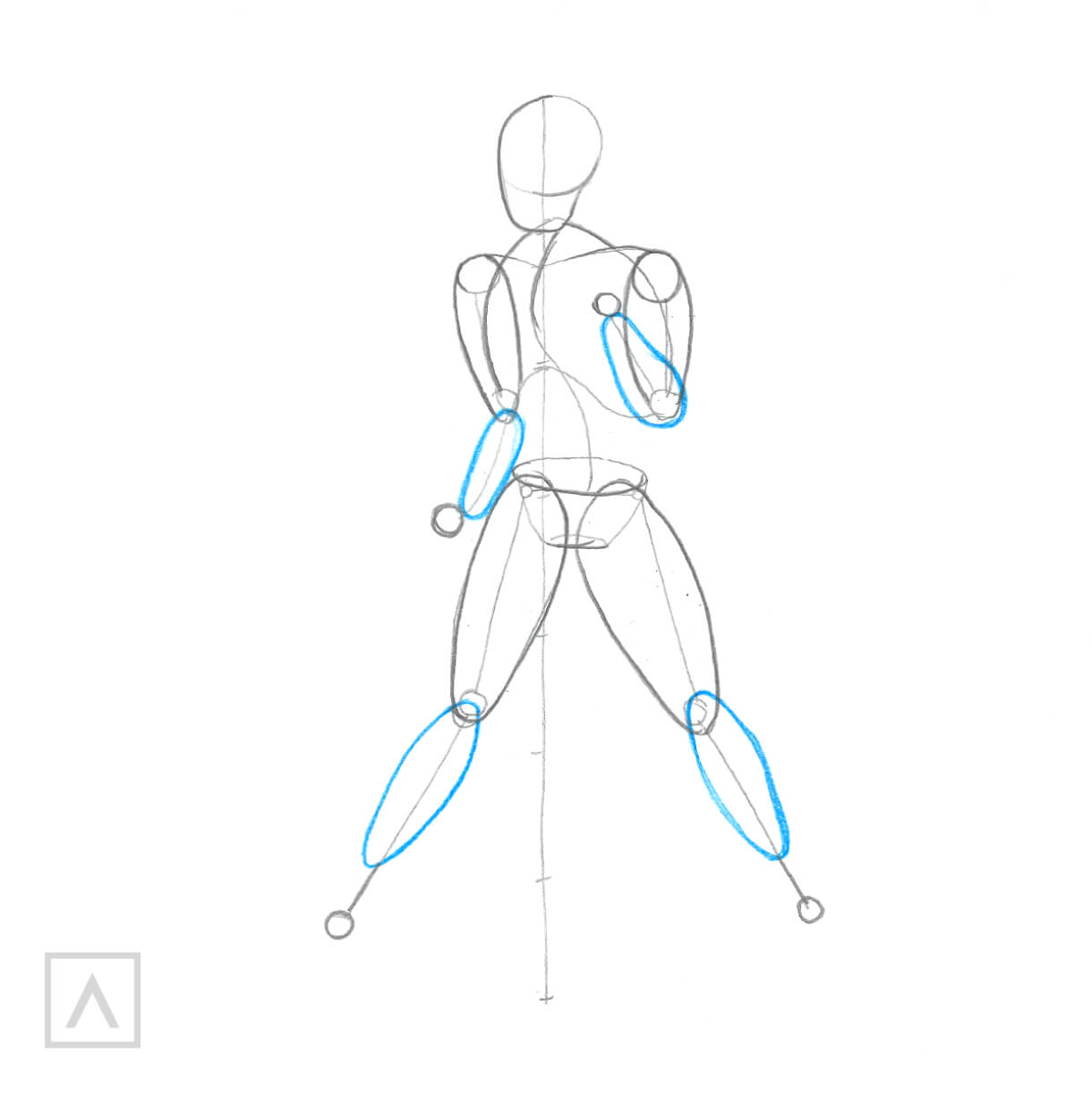 Step-By-Step Body Drawing — 
