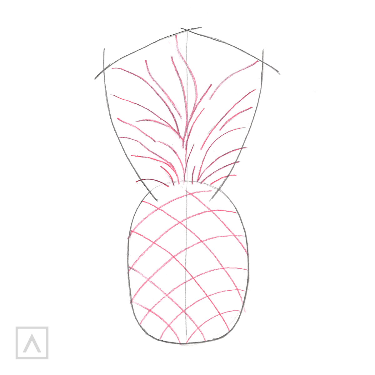 How to Draw a Pineapple: 9 Steps (with Pictures) - wikiHow