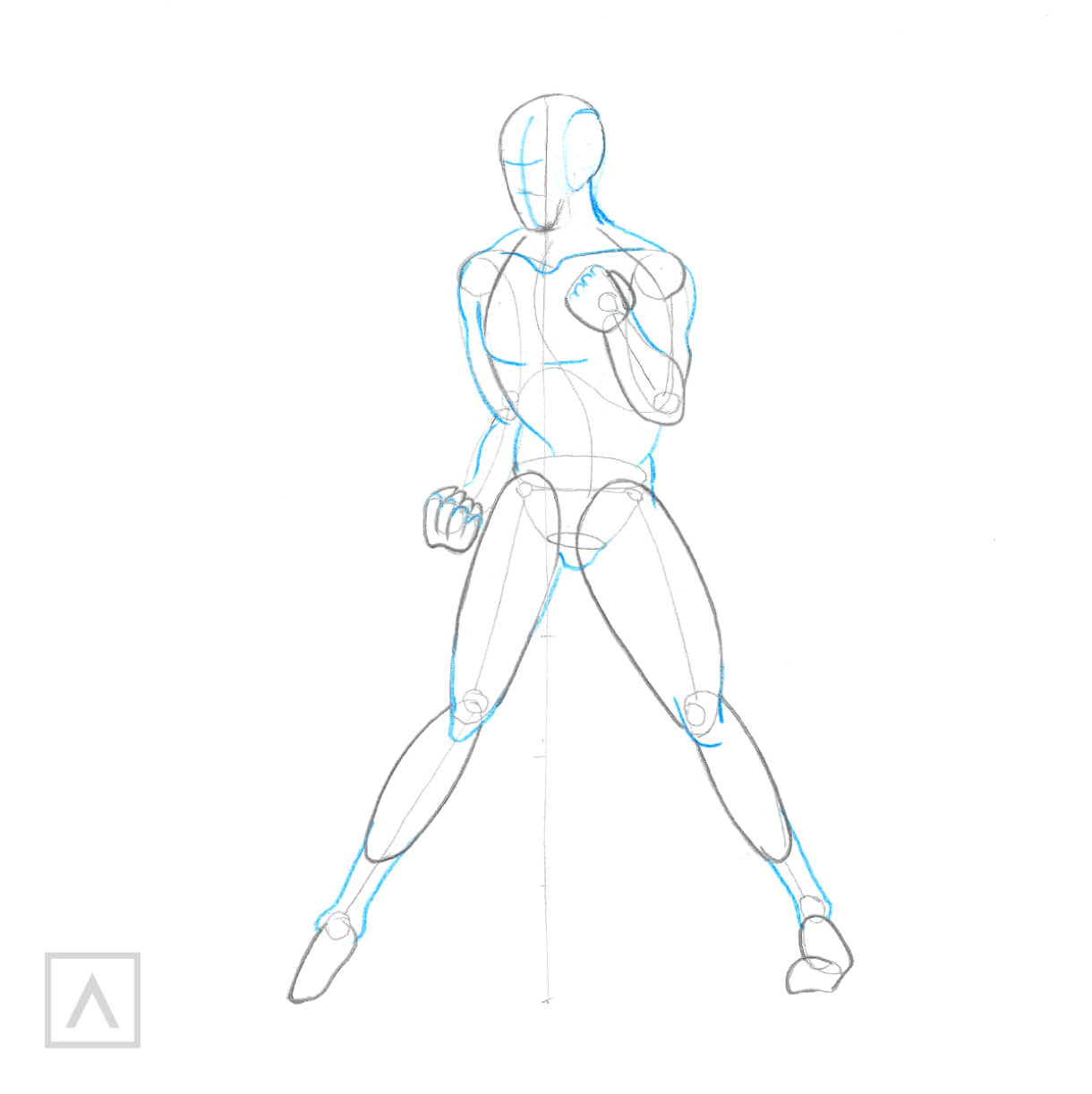 How to Draw Anime Girl Body Step by Step Tutorial - AnimeOutline