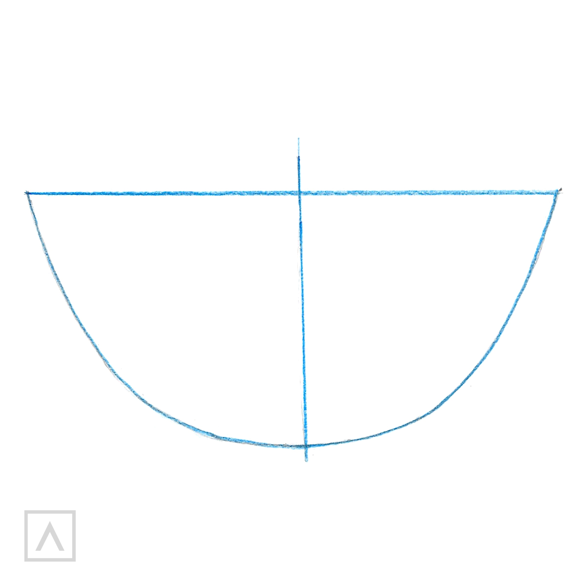 Smile Drawing Made Easy Arteza The longer you draw the horizontal line, the wider the lips will be. smile drawing made easy arteza