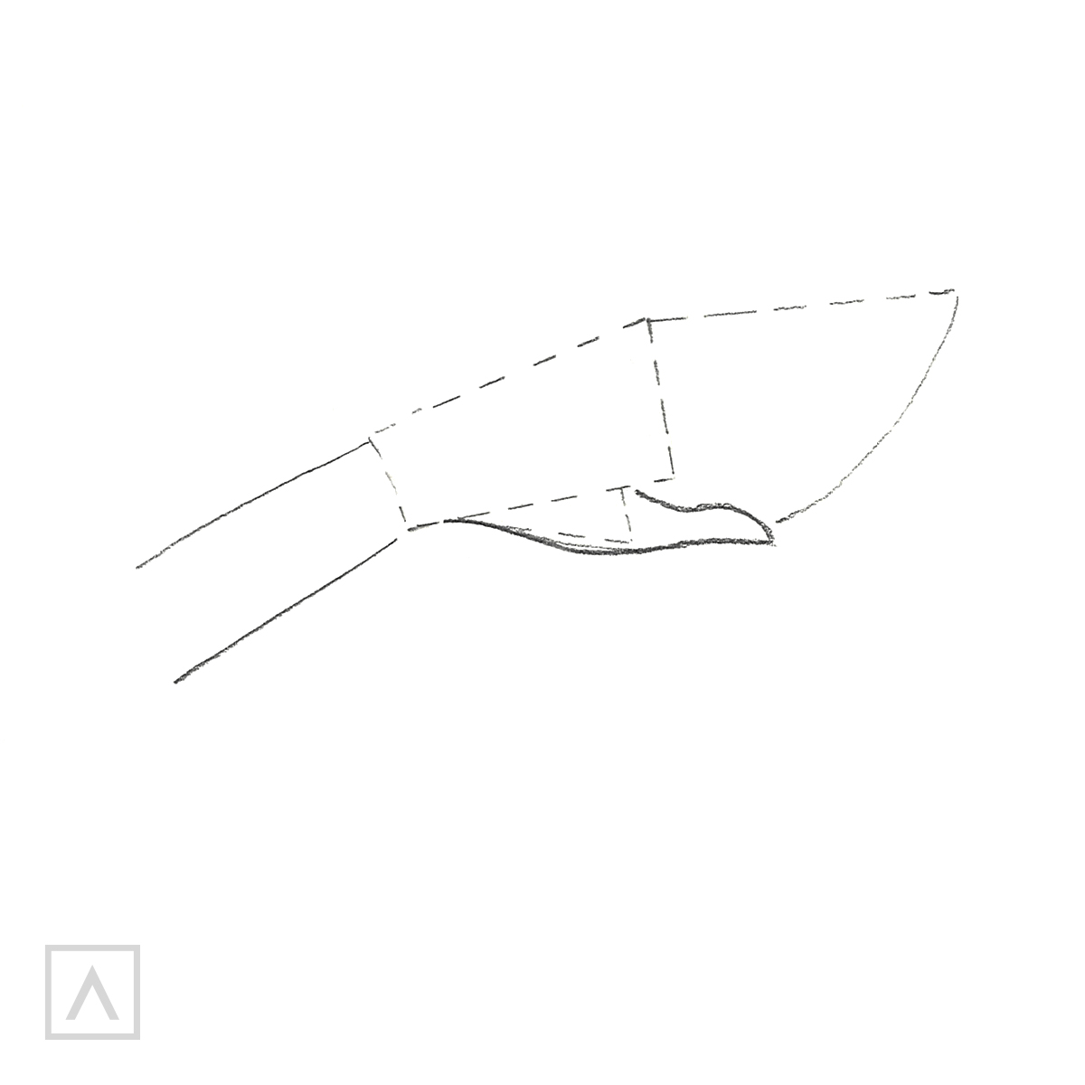 How to Draw a Hand - Step 3