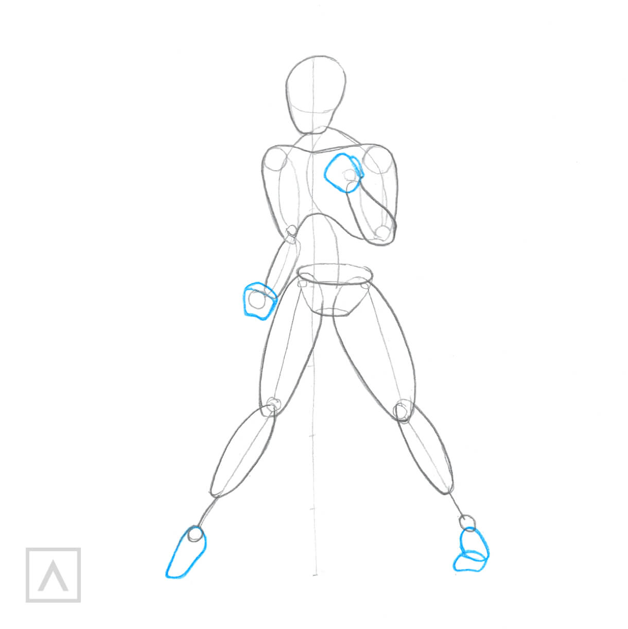 How To Draw A Person Body Step By Step - Depending on the artists style