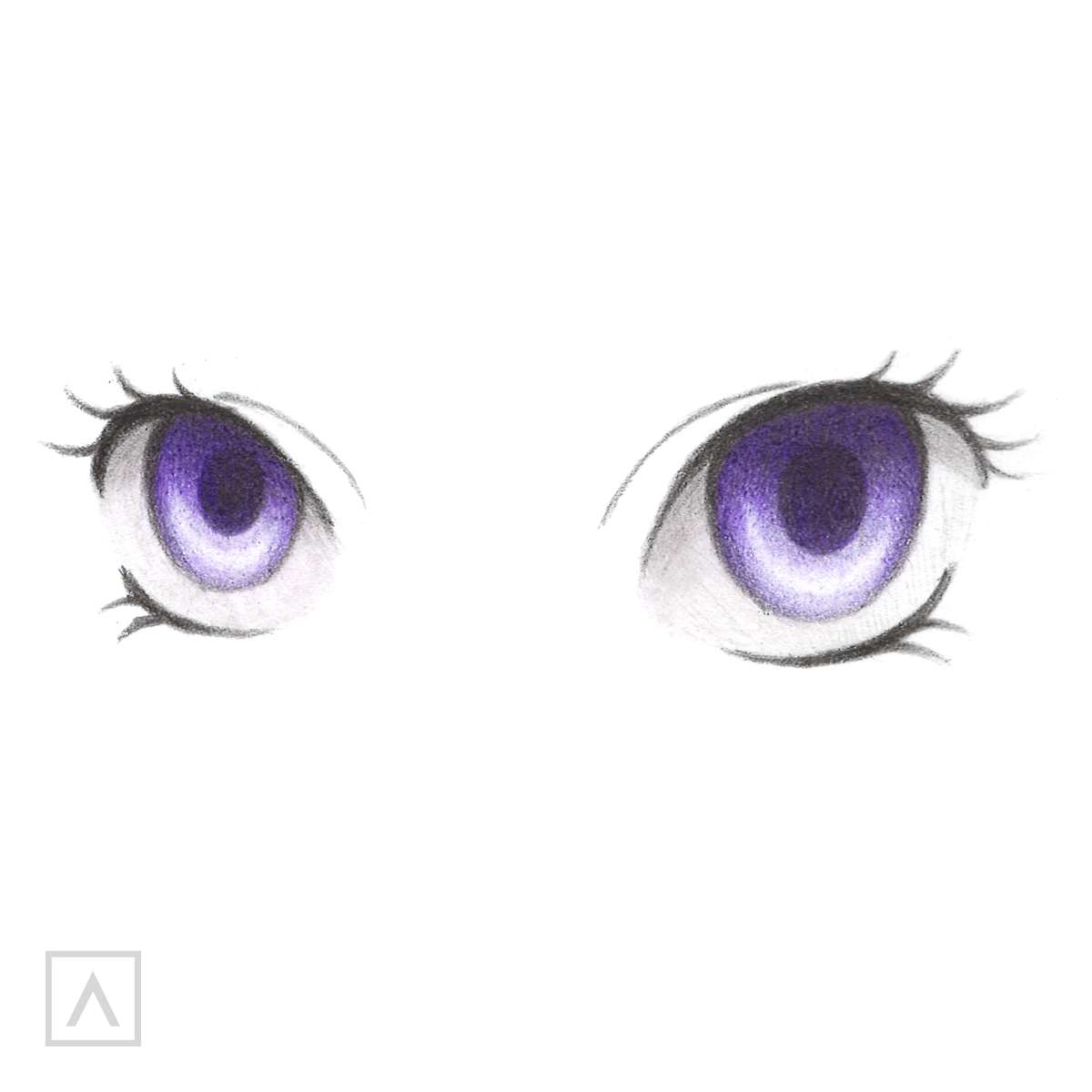 How to Draw Anime Eyes in Different Angles TUTORIAL 