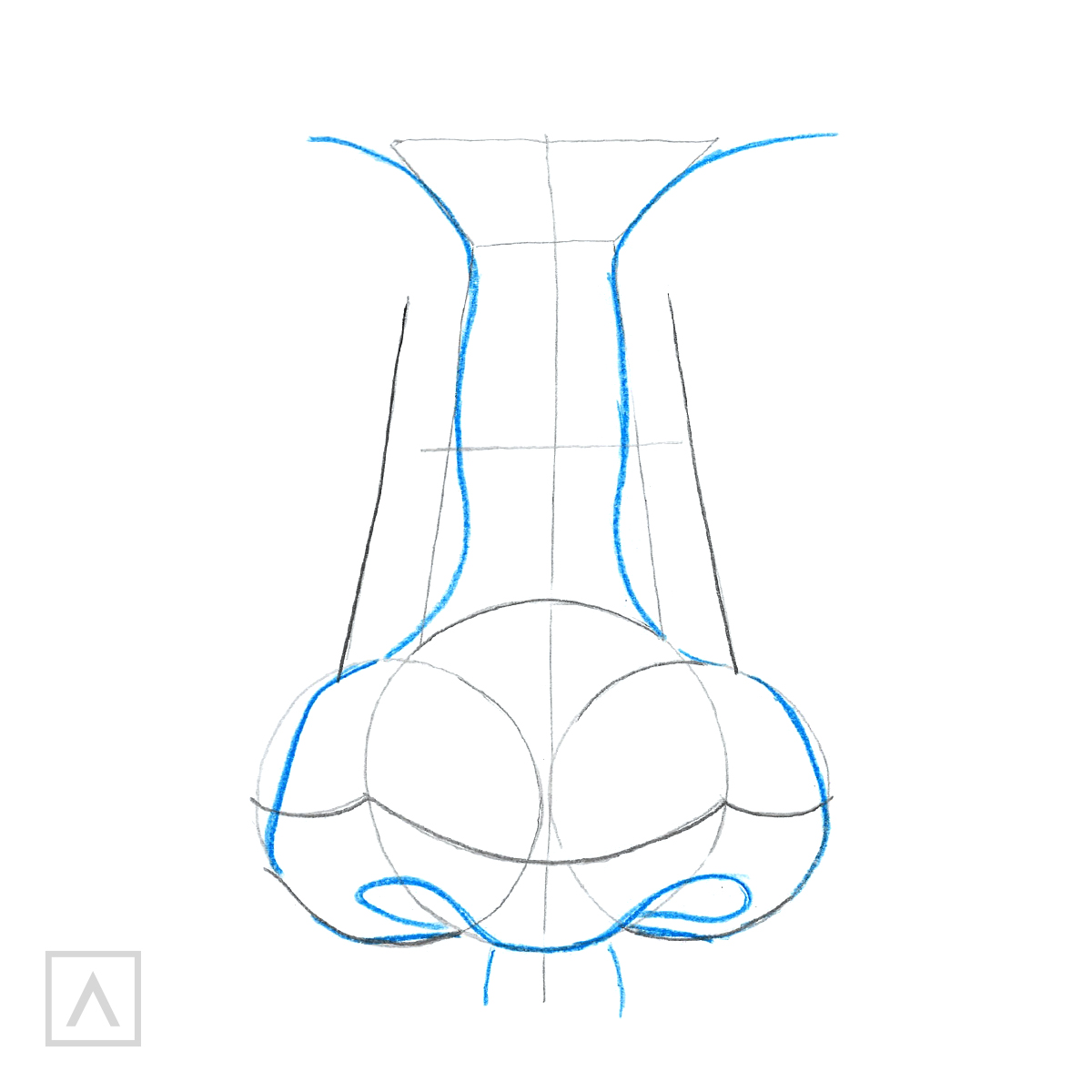 3 Ways to Draw a Nose - wikiHow