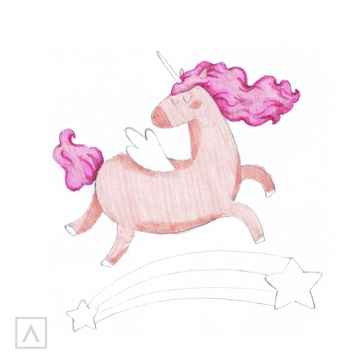 How to Draw a Unicorn - Step 7