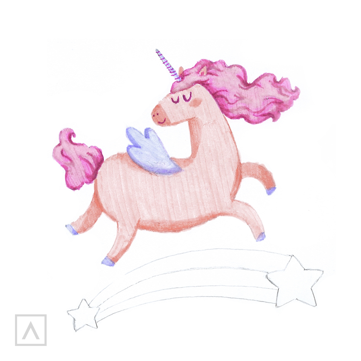 How to Draw a Unicorn - Step 8