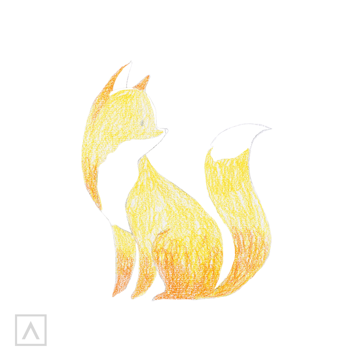 Easy How to Draw a Simple Fox Tutorial and Fox Coloring Page | Fox coloring  page, Fox drawing tutorial, Coloring pages