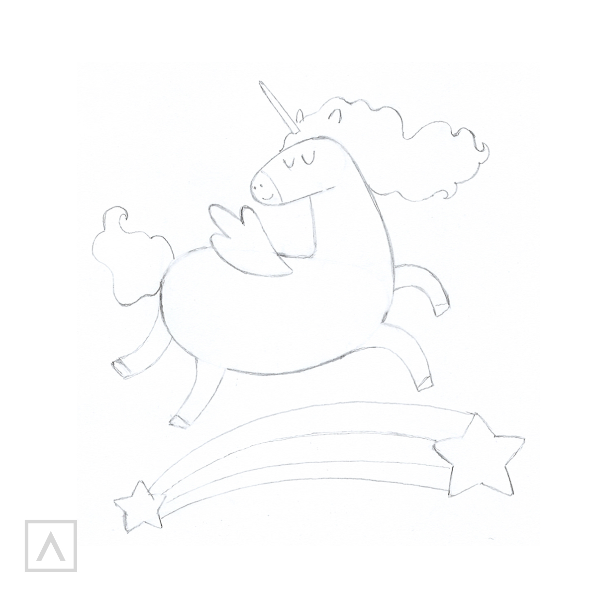 How to Draw a Unicorn - Step 5