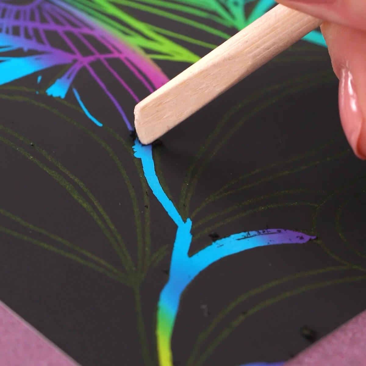 Scratch Paper Art Ideas for Kids & Adults (Easy Scratch Art) 