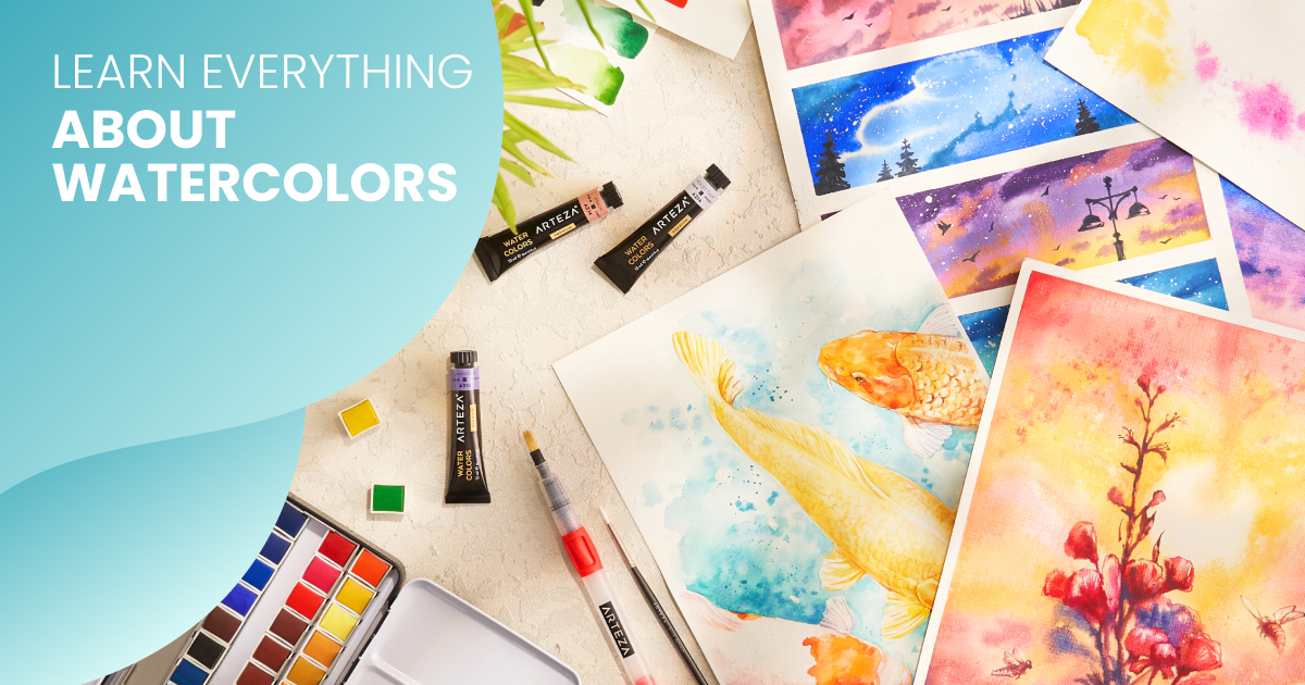 Painting with Watercolors | ARTEZA