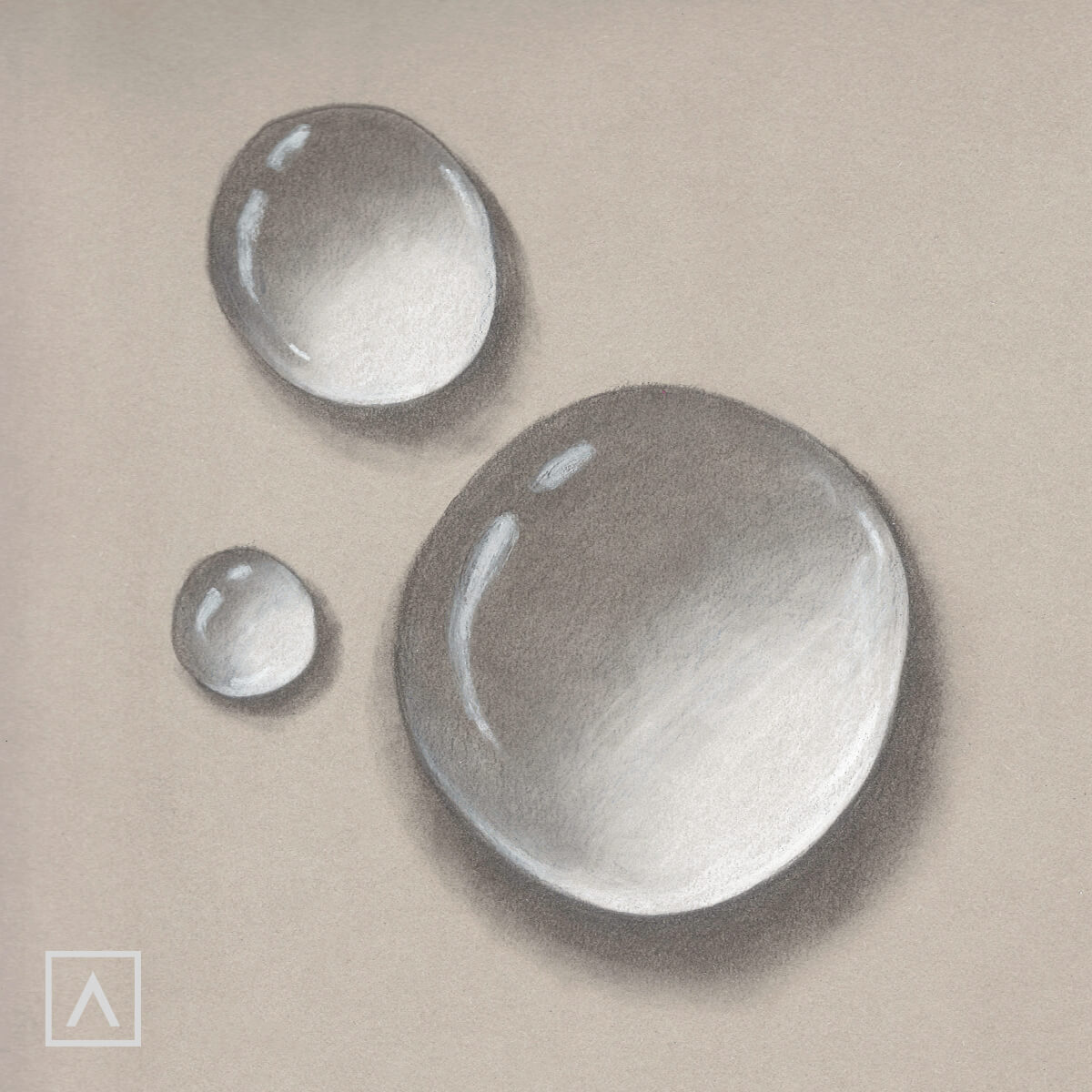 How To Draw Realistic Water Droplets Arteza