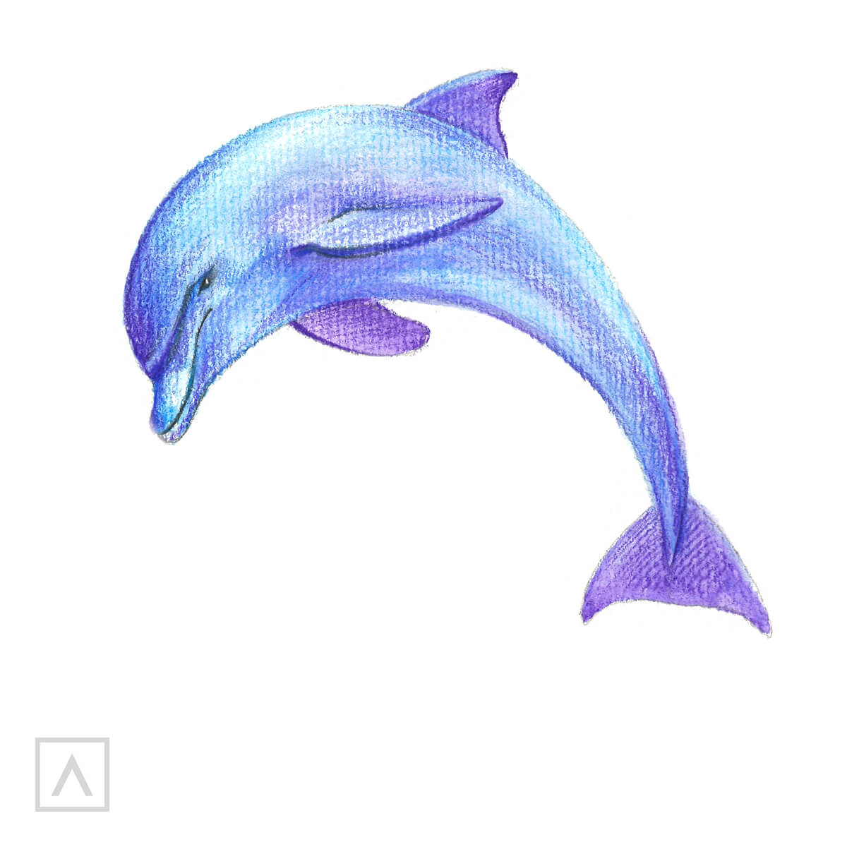 How to Draw a Dolphin Easy 🐬Emoji - YouTube