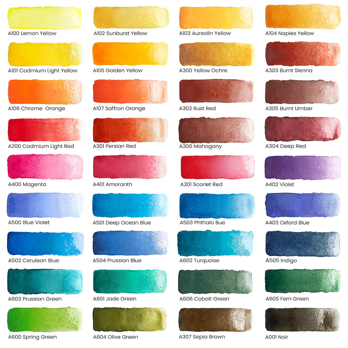 Arteza Watercolor Paints 36