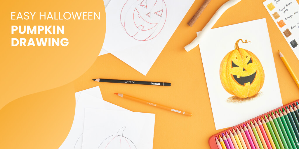 How to Draw a Realistic Pumpkin Step by Step