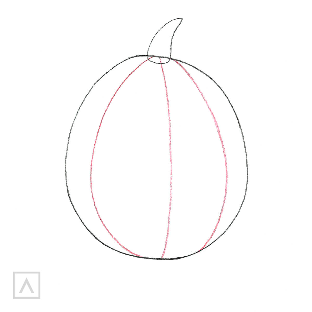 How to Draw a Pumpkin