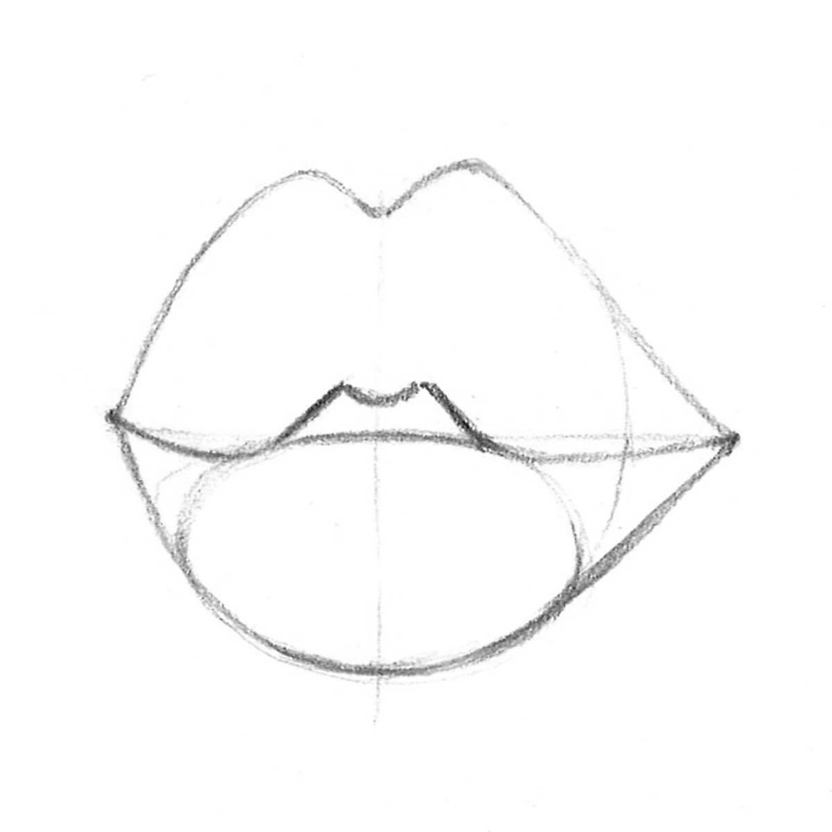 How to Draw Realistic Lips StepbyStep in 3 Different Ways