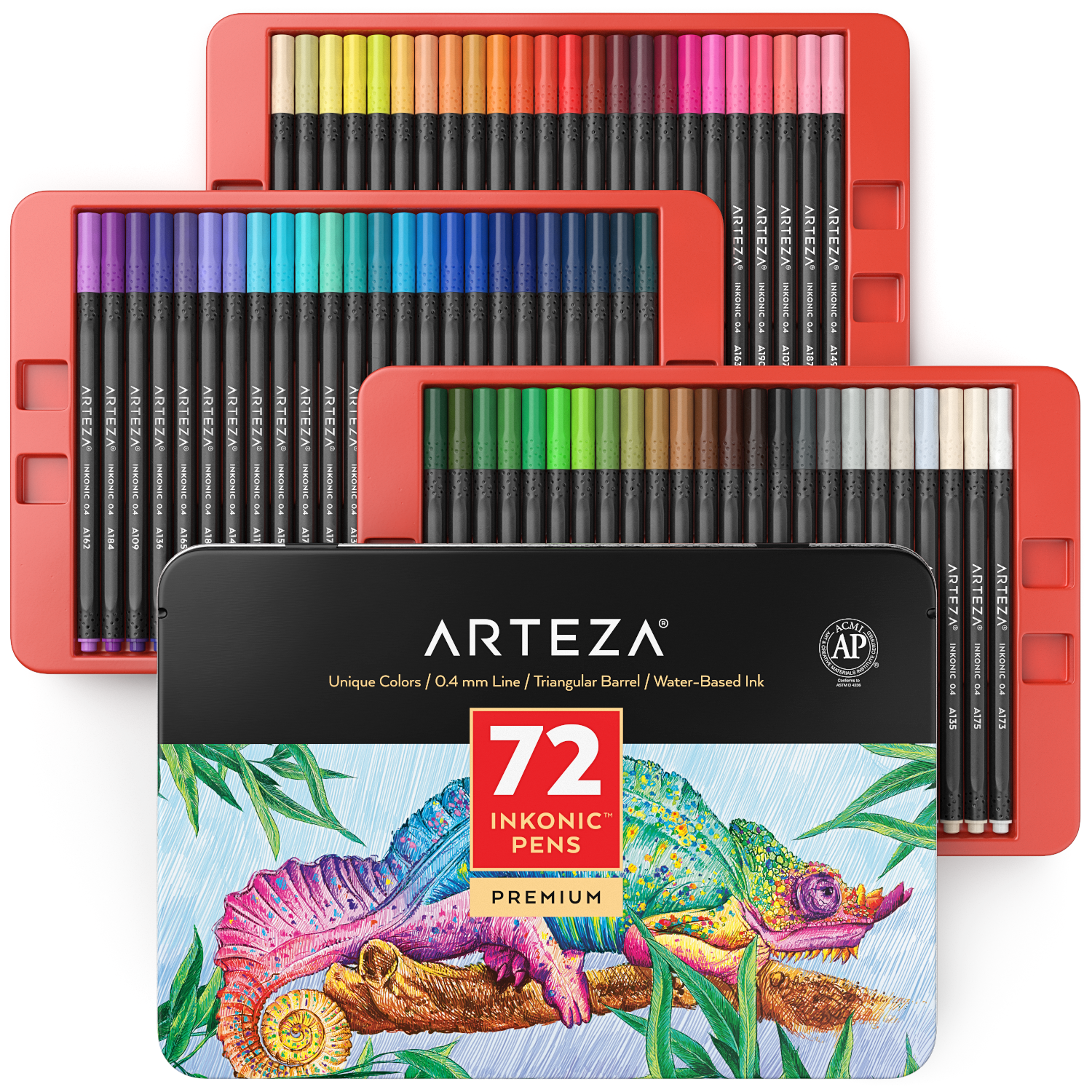 ARTEZA TwiMarkers Dual Tip Sketch Markers (48) - Paper People Play