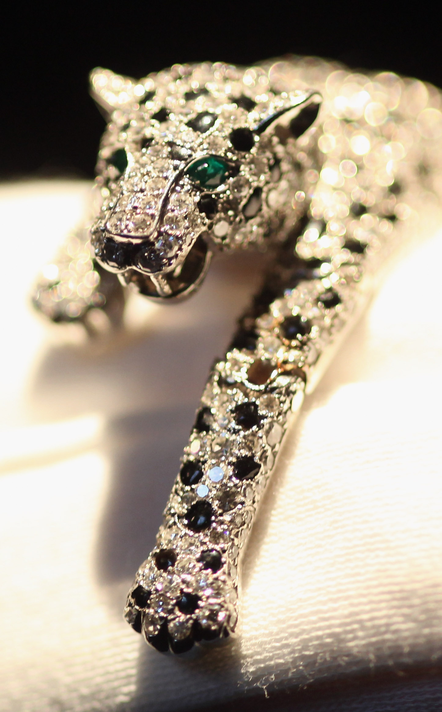 The Duchess of Windsor’s onyx and diamond panther bracelet designed and made by Cartier