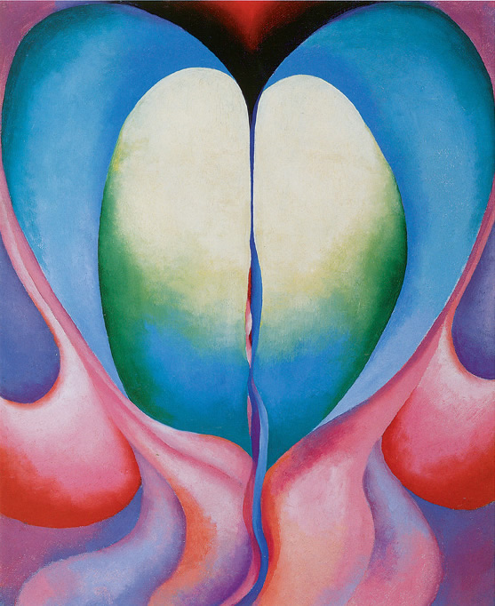 “Series 1, No. 8” by Georgia O’Keeffe, 1919