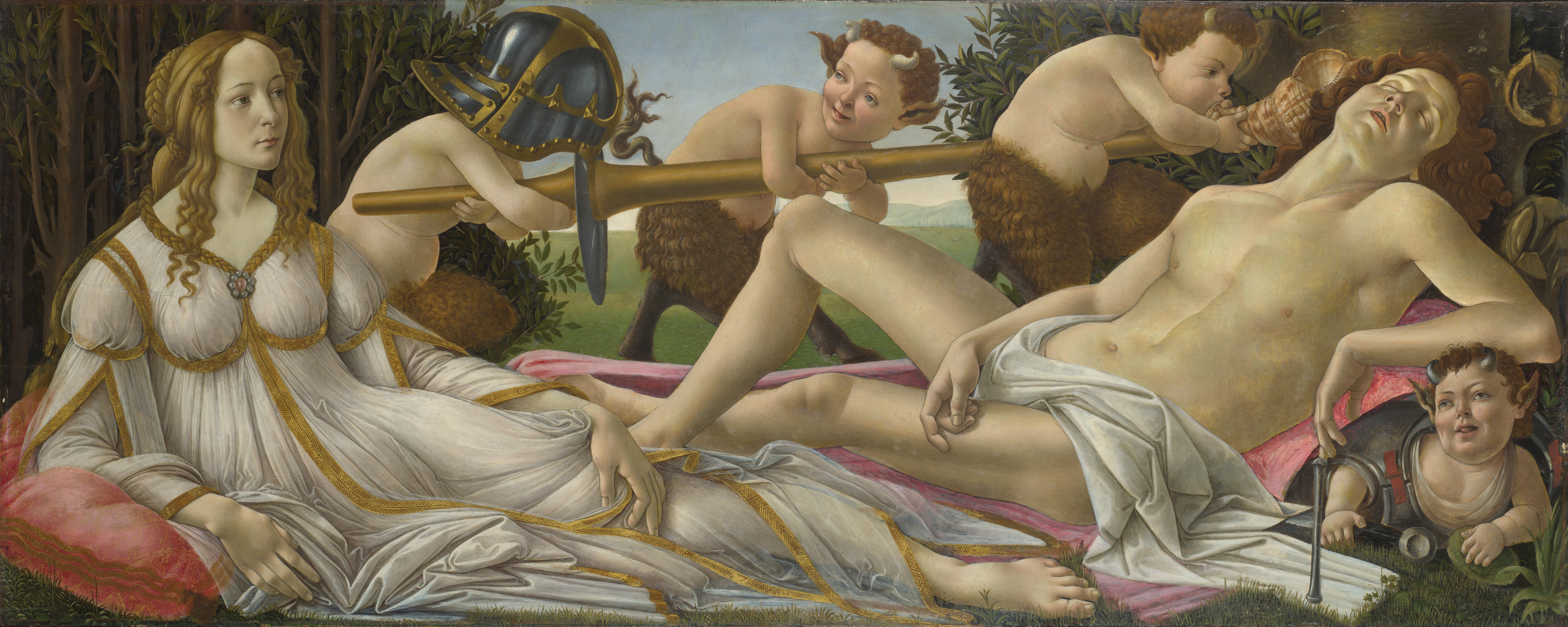 Sandro Botticelli: Venus and Mars