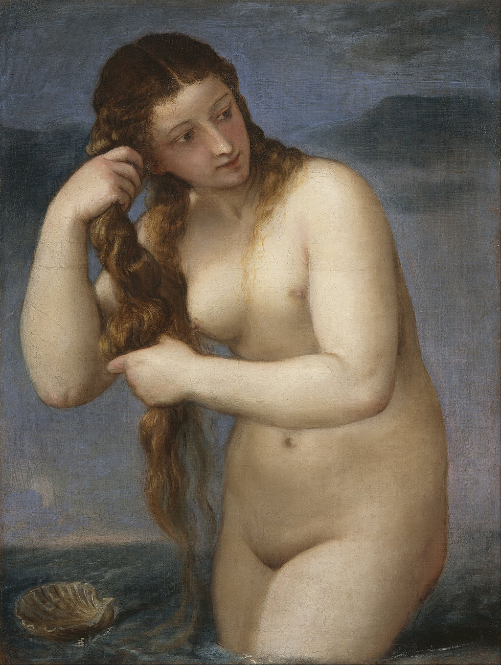 Tiziano Vecellio (Titian) “Venus Anadyomene”