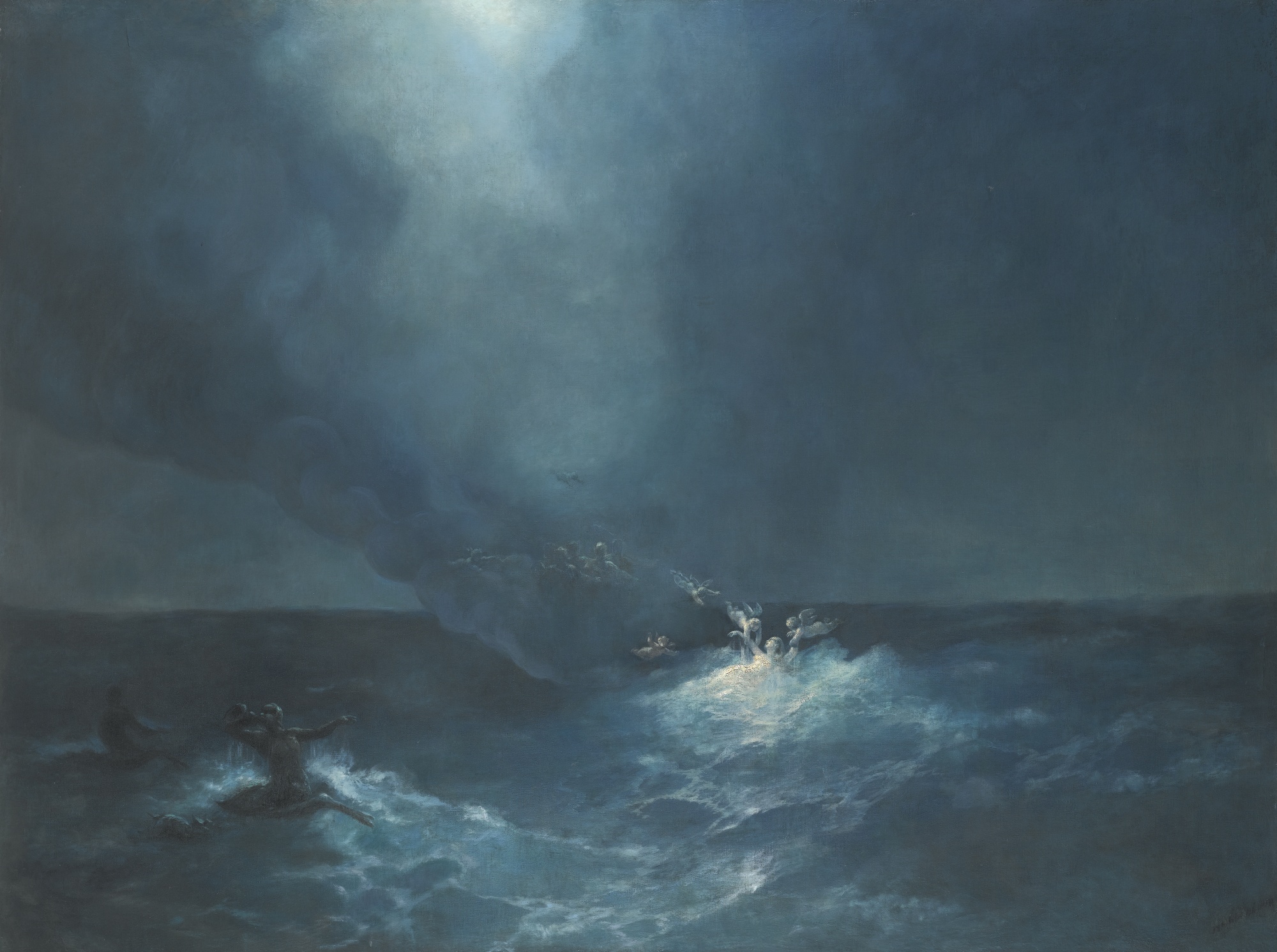 Ivan Aivazovsky, “The Birth of Aphrodite” 1887