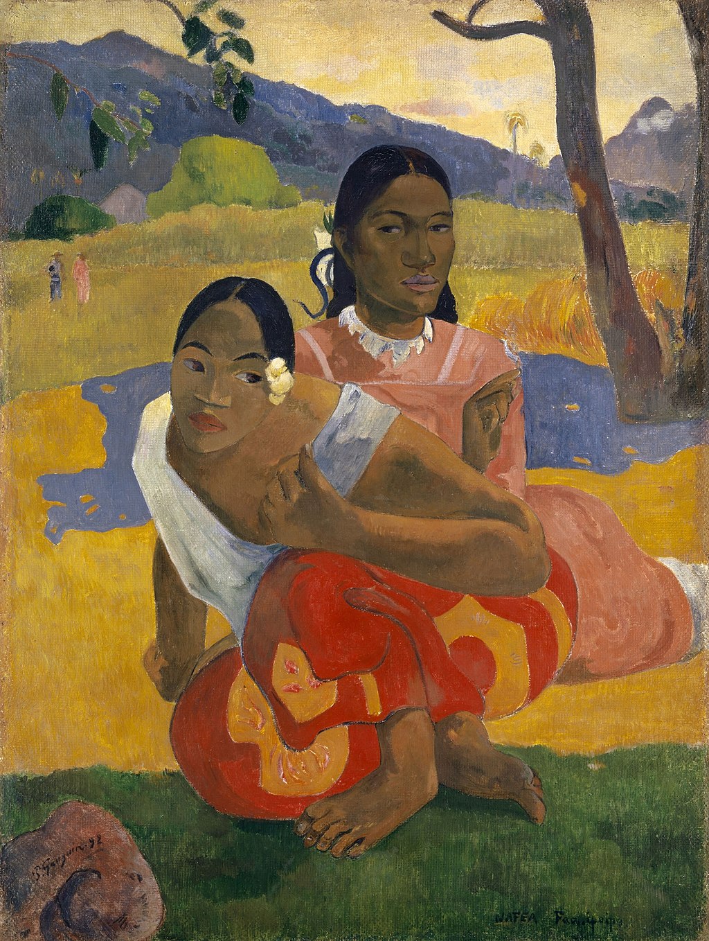 Paul Gauguin, “NAFEA Faaipoipo” (“When Will You Marry?”)