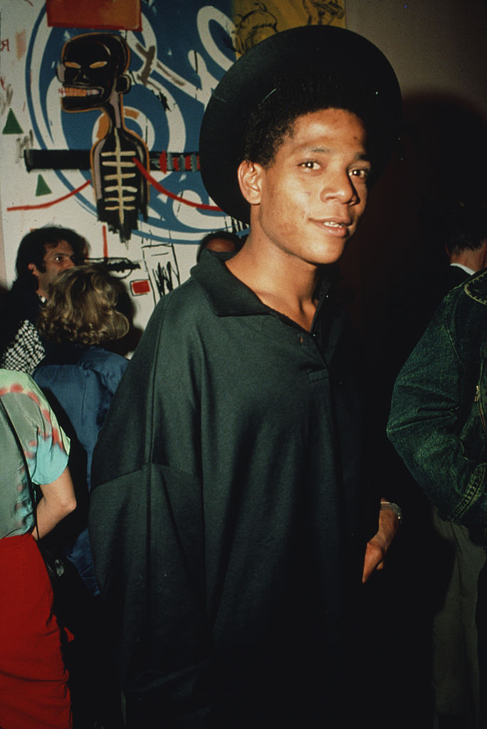 American artist Jean-Michel Basquiat (1960 - 1988)