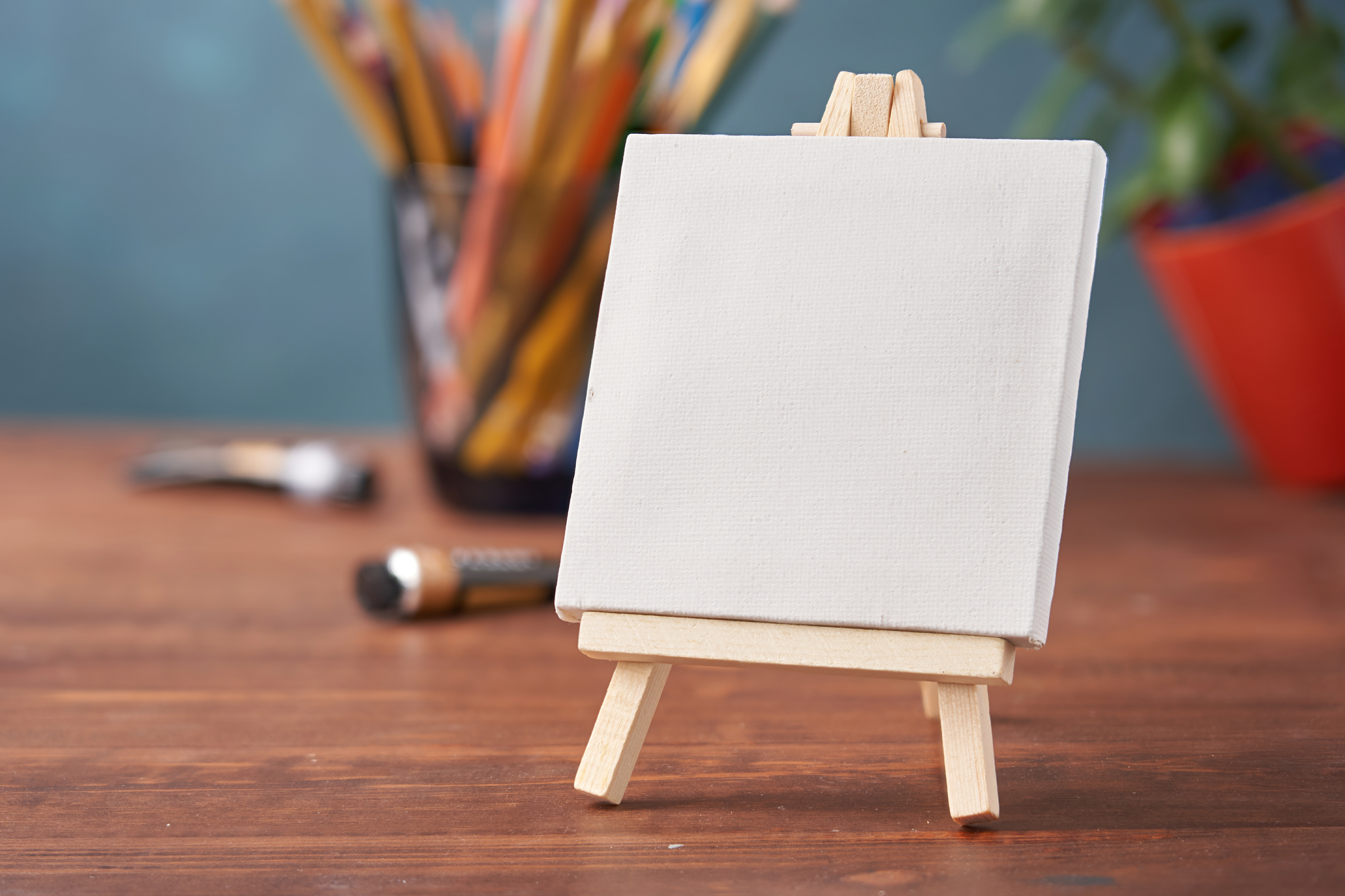 Academy Art Supply Canvases Panels 6 x 6 inch - 100% Cotton Artist Blank  Canvas Board for Painting Pre-gessoed Primed Acid-Free Blank Canvas Perfect  for Acrylic and Oil Painting Pack of 12