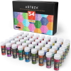 Neon & Holographic Glitter Shaker Jars - Set of 54
