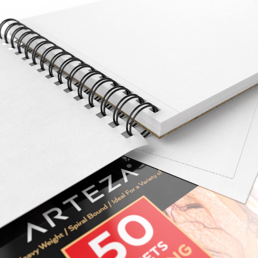  Drawing Pad 8 x 10 50 Sheets - Pack of 2 ARTEZA