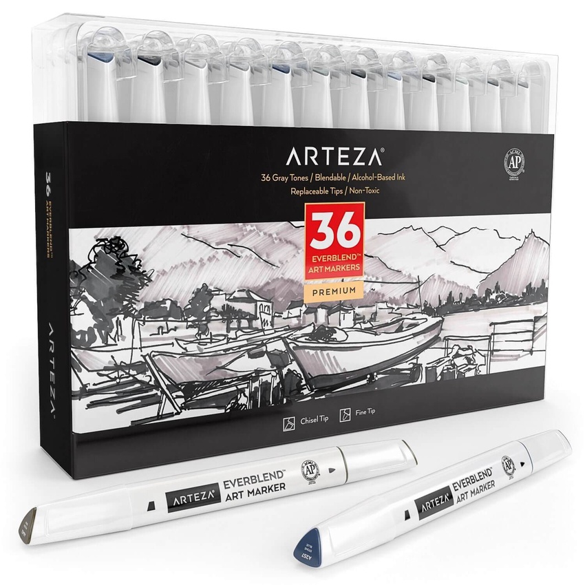 ARTEZA EverBlend Art Marqueurs-Set de 60NEWSEALEDUKQik PostBargainUK