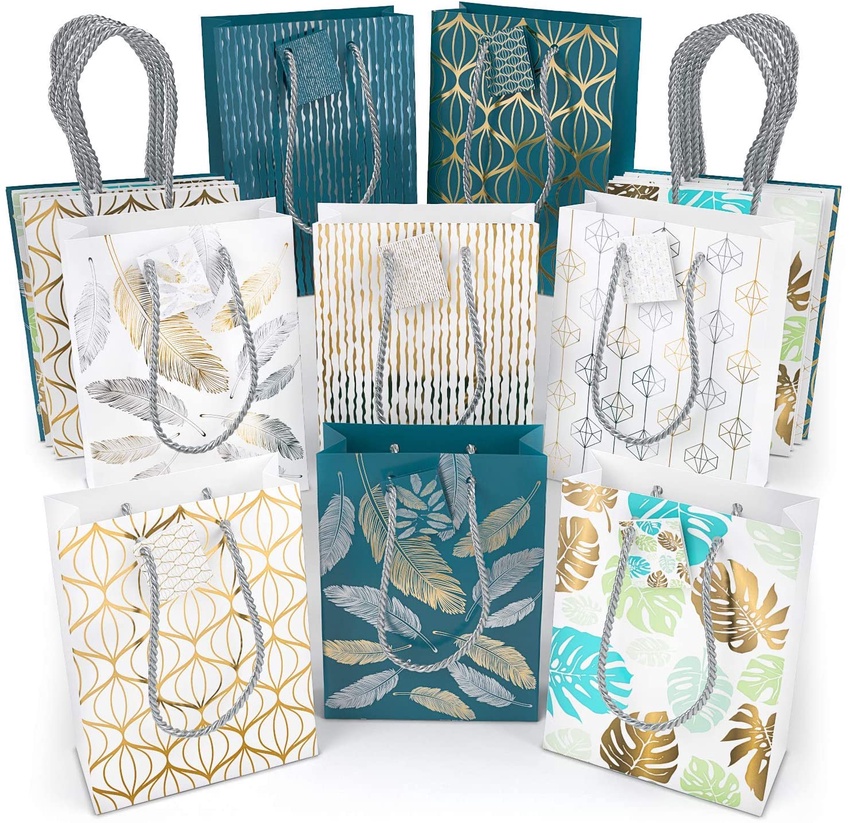 aqua gift bags