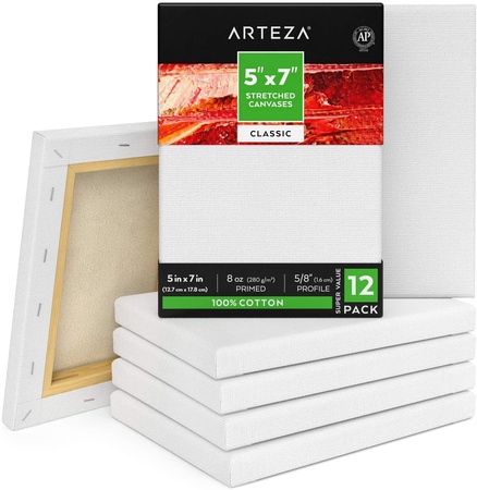 Stretched Canvas Classic X In Pack Of Arteza