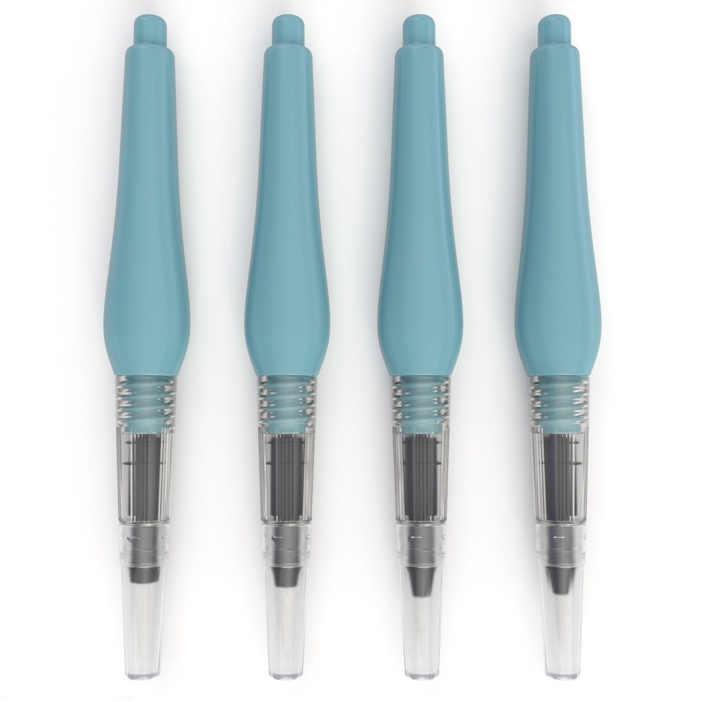 Water Brush Pens - Set of 4 Assorted Tips | ARTEZA