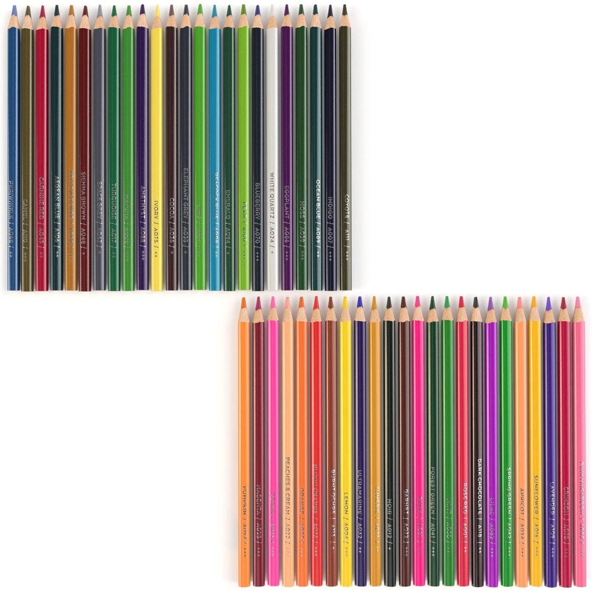 Watercolor Pencils Triangle Shaped Set Of 48 Arteza With colored pencils, you'll discover new ways to blend and layer the vibrant hues together as you go. watercolor pencils triangle shaped set of 48
