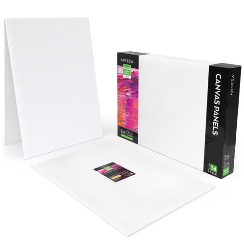 Canvas Panels, Classic, 16 x 20 in - Pack of 14 | ARTEZA