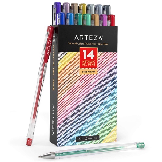 Colors Gel Pens 0.5mm 12 Colors pens set Set Gel Pens Ink Pen Maker Pen UK