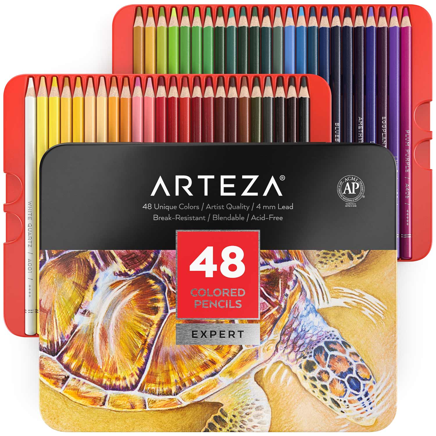 Professional Colored Pencils Set Of 48 Arteza Sold and shipped by arteza. professional colored pencils set of 48