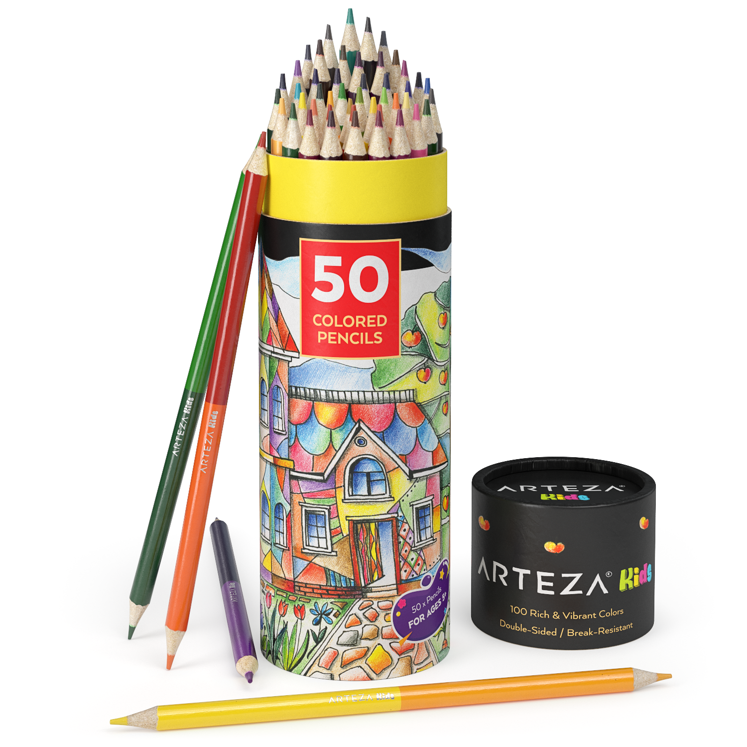 100 Pencils Moddan Deluxe Pencil Assortment 