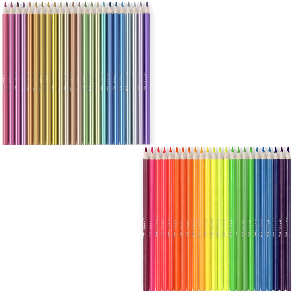 arteza metallic pencils